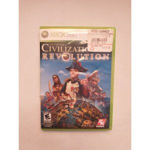 Sid Meier's Civilization Revolution Microsoft Xbox 360 Game Tested No Manual